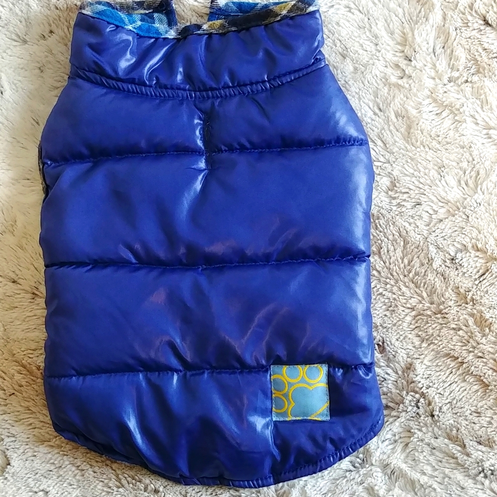 Small dog fall jacket